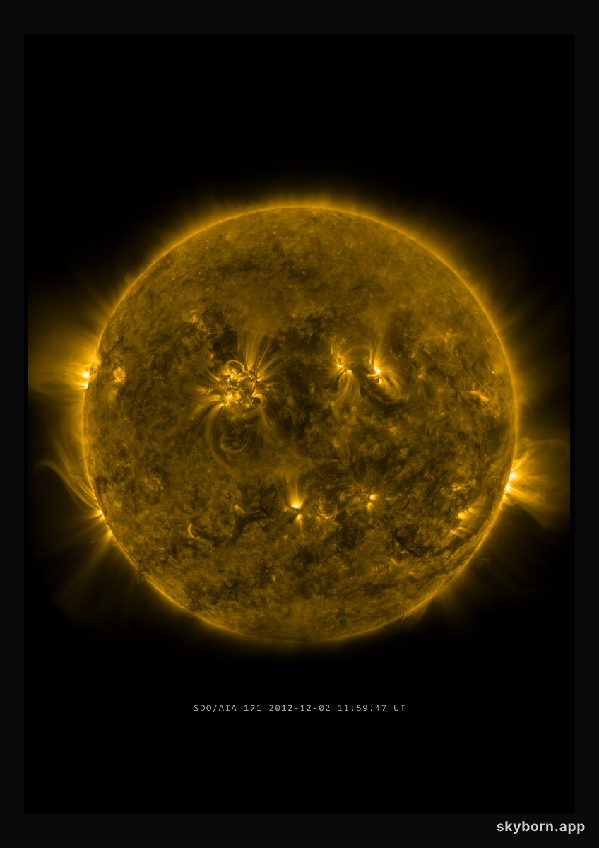 The Sun on 2 December 2012