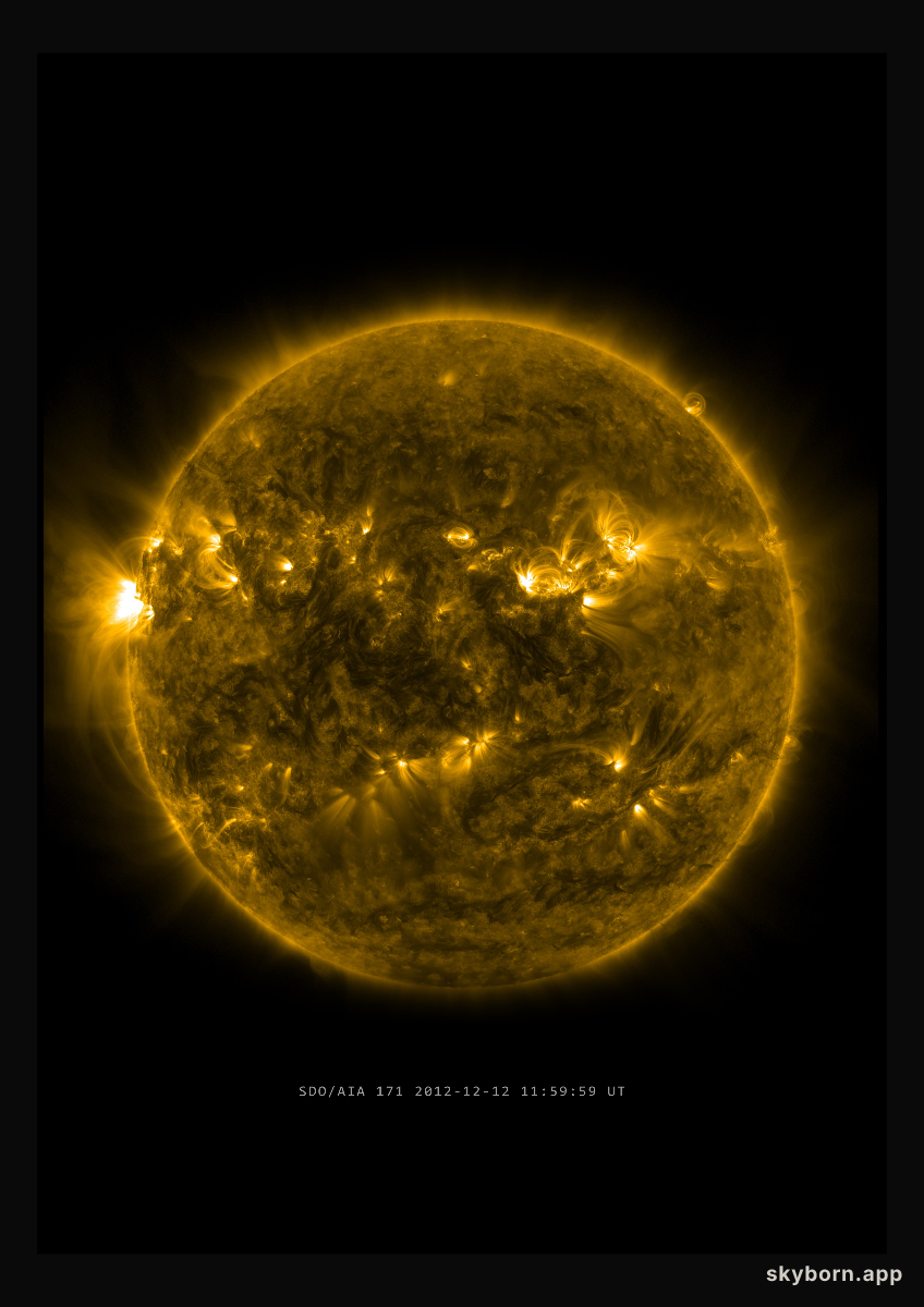 The Sun on 12 December 2012