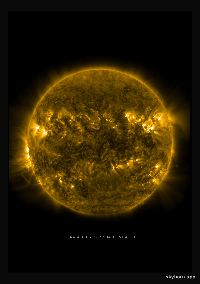 The Sun on 14 December 2012