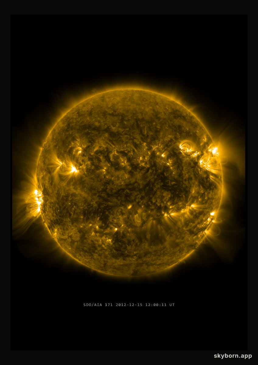 The Sun on 15 December 2012