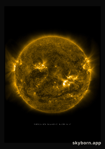 The Sun on 23 December 2012