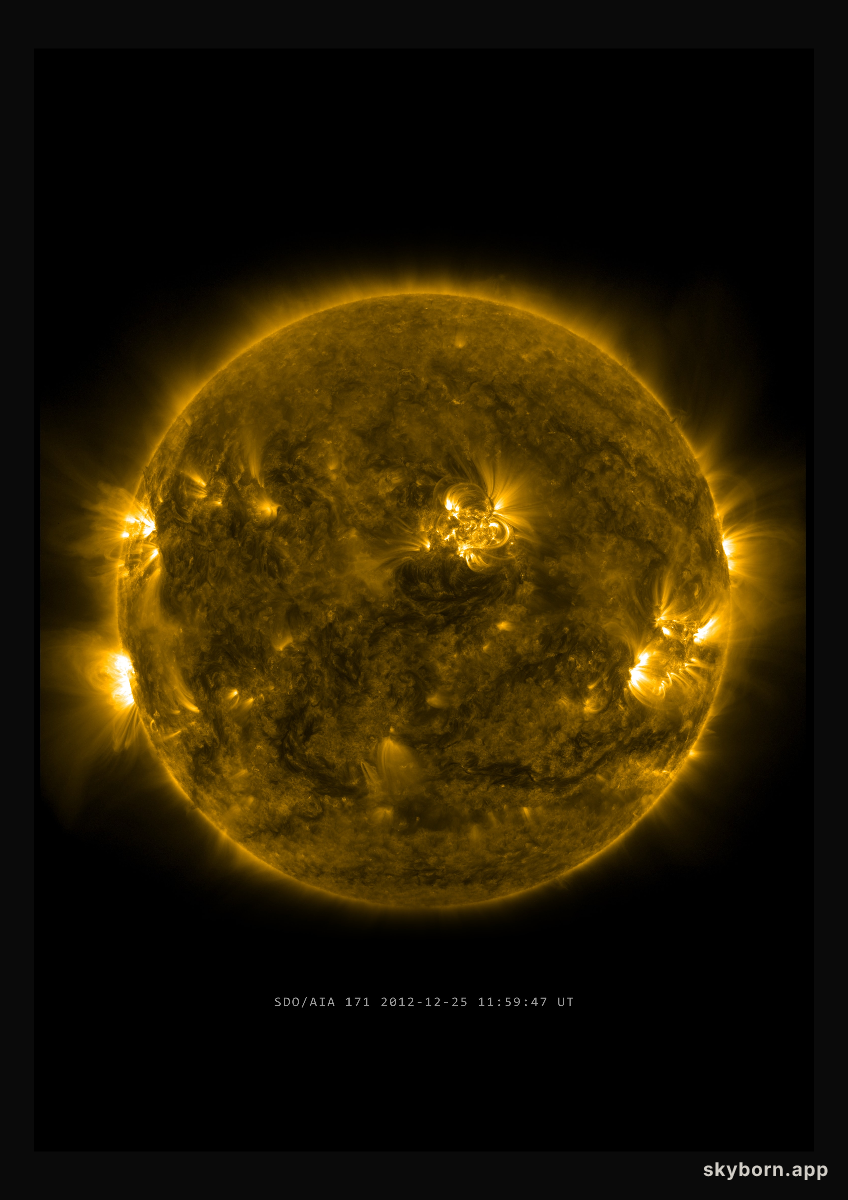 The Sun on 25 December 2012