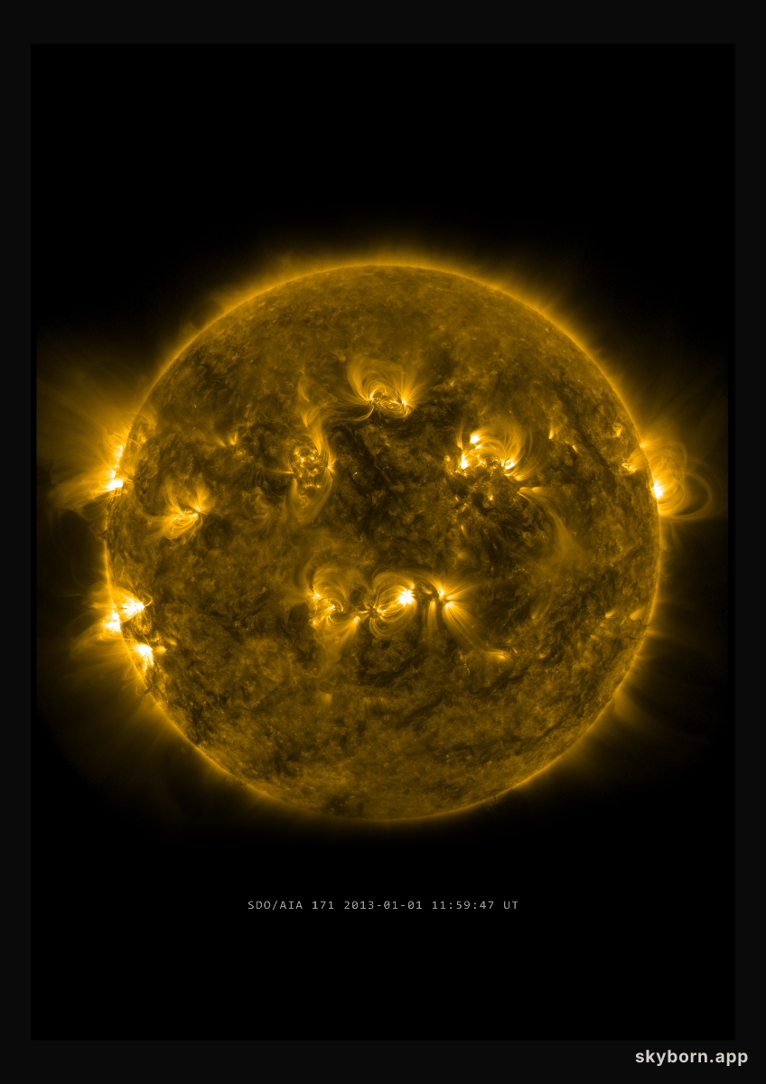 The Sun on 1 January 2013