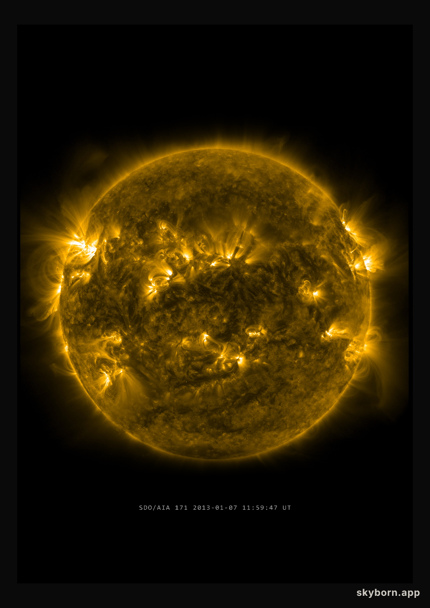 The Sun on 7 January 2013