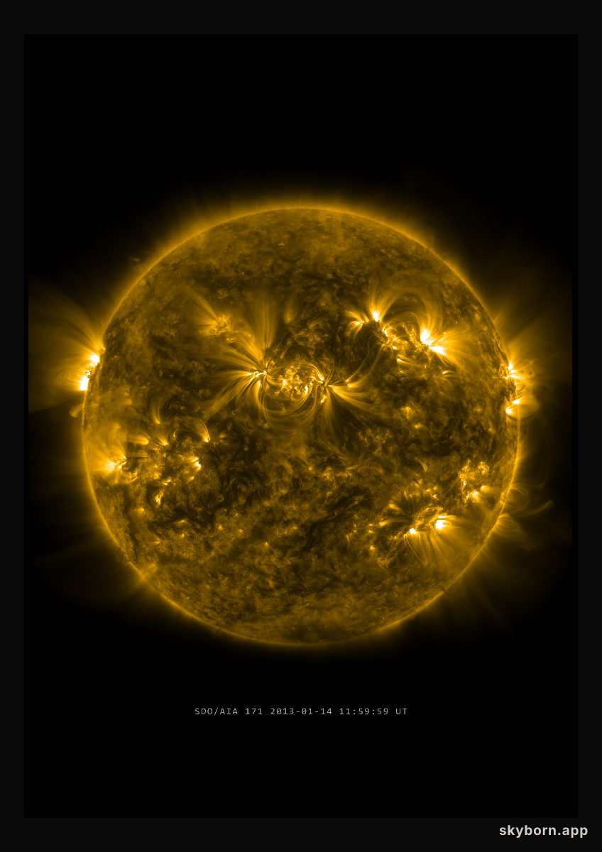 The Sun on 14 January 2013