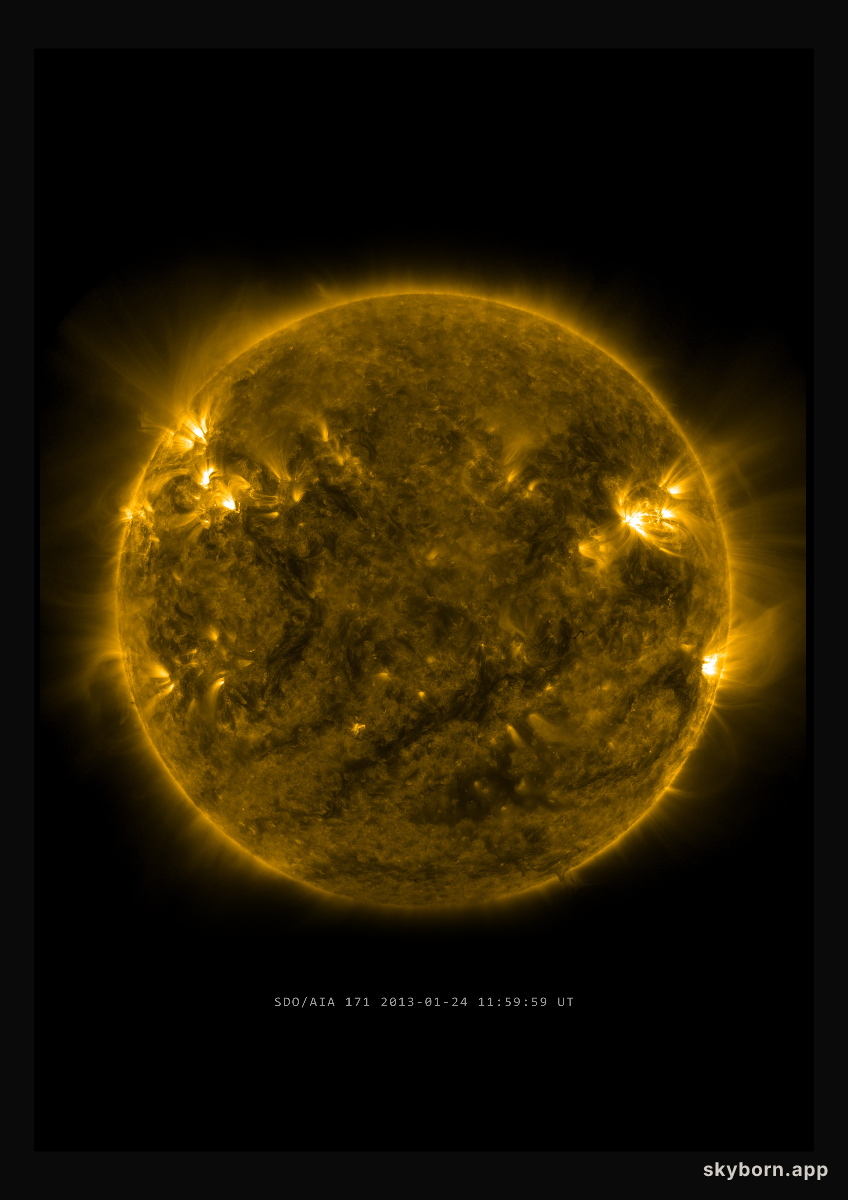 The Sun on 24 January 2013