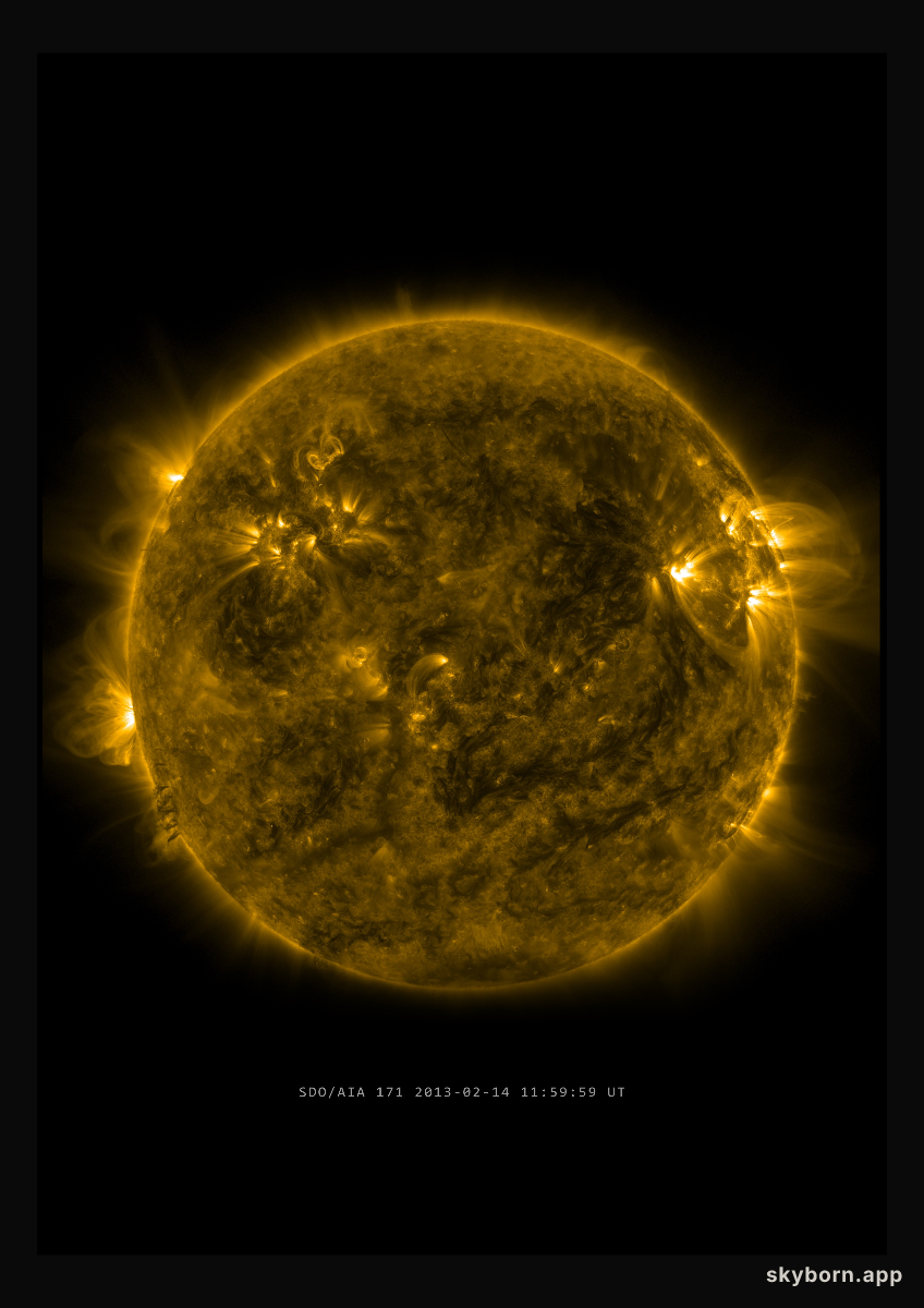 The Sun on 14 February 2013
