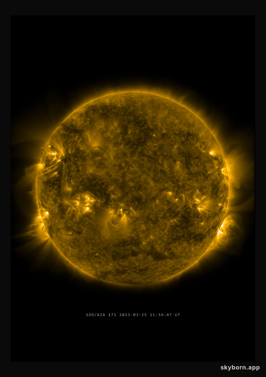The Sun on 25 March 2013