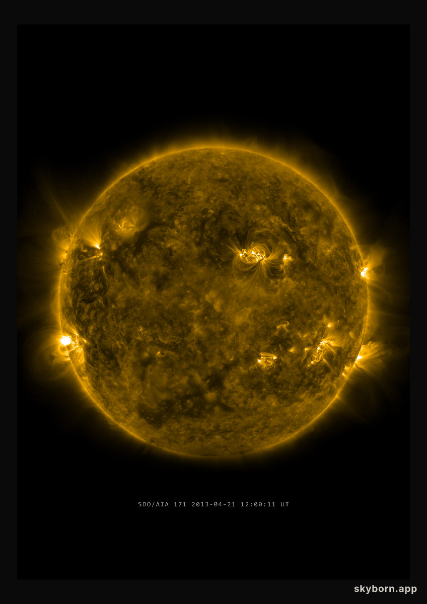 The Sun on 21 April 2013