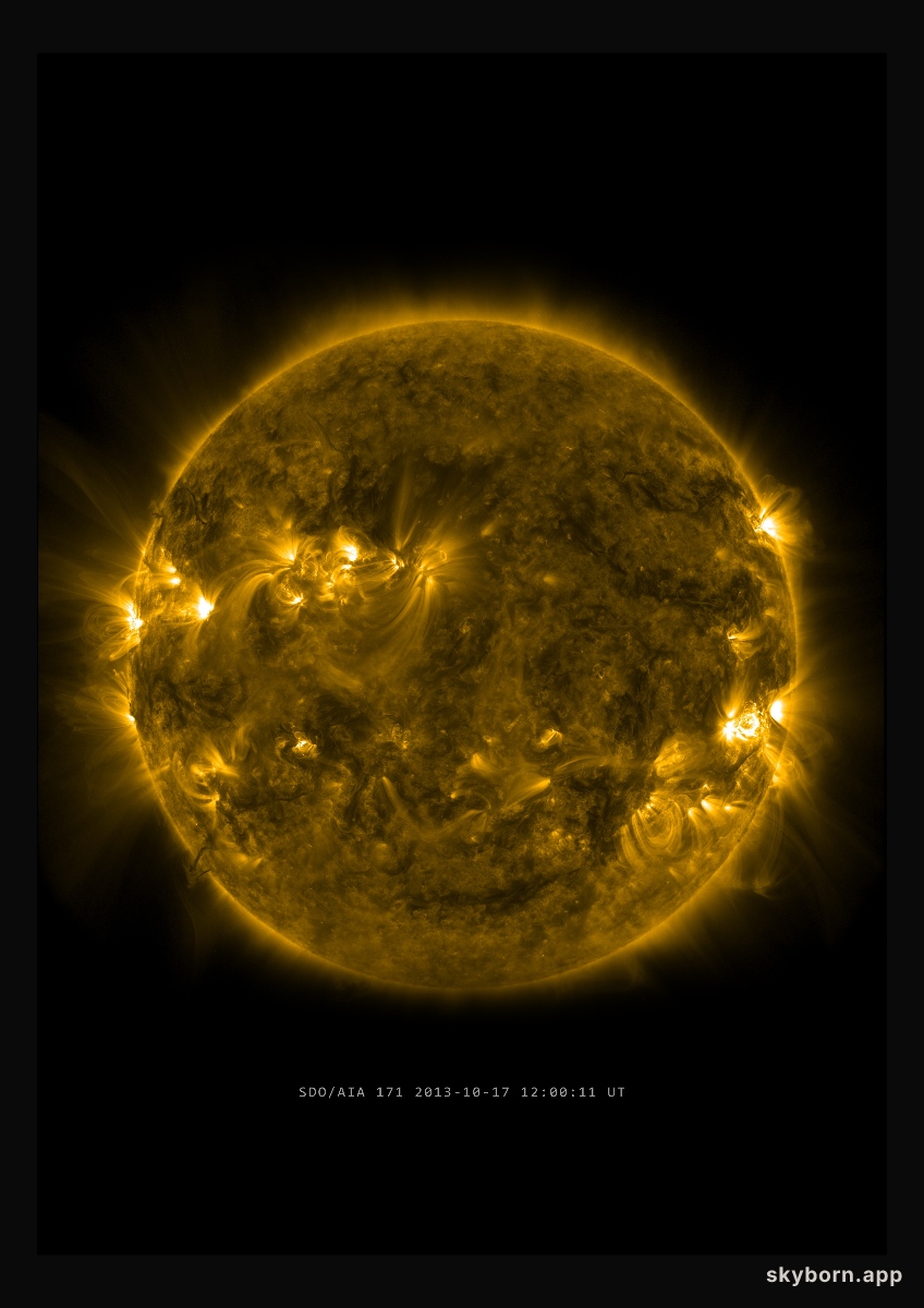 The Sun on 17 October 2013