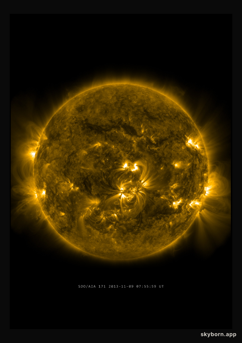 The Sun on 9 November 2013