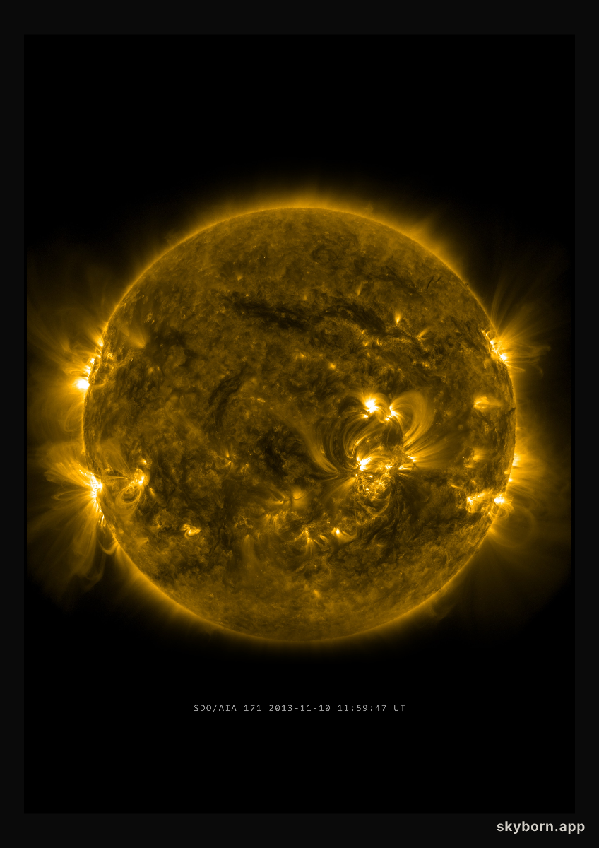 The Sun on 10 November 2013