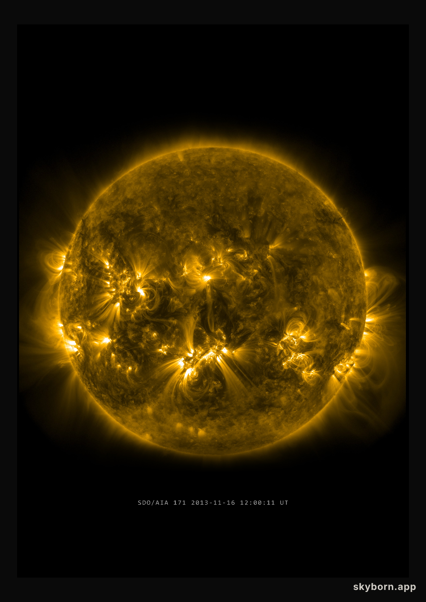 The Sun on 16 November 2013