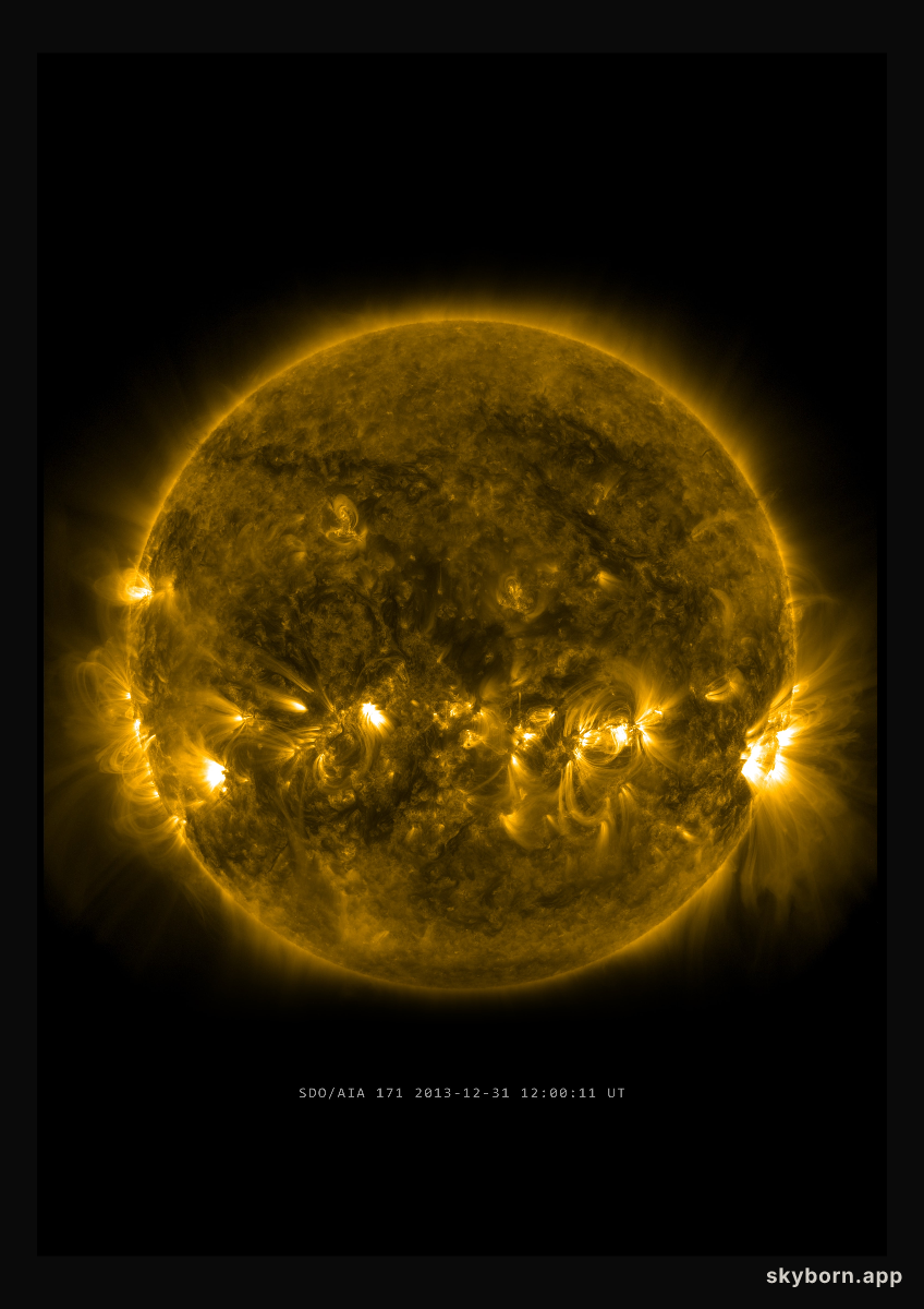 The Sun on 31 December 2013