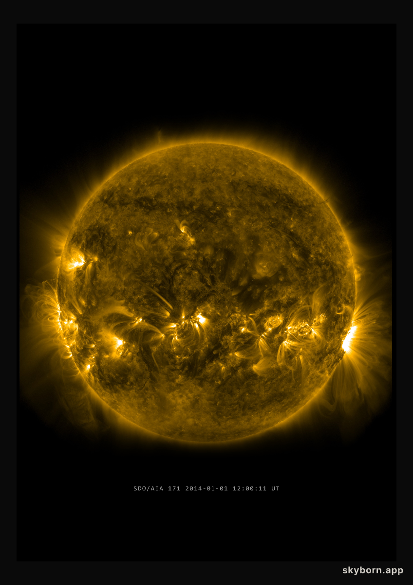 The Sun on 1 January 2014