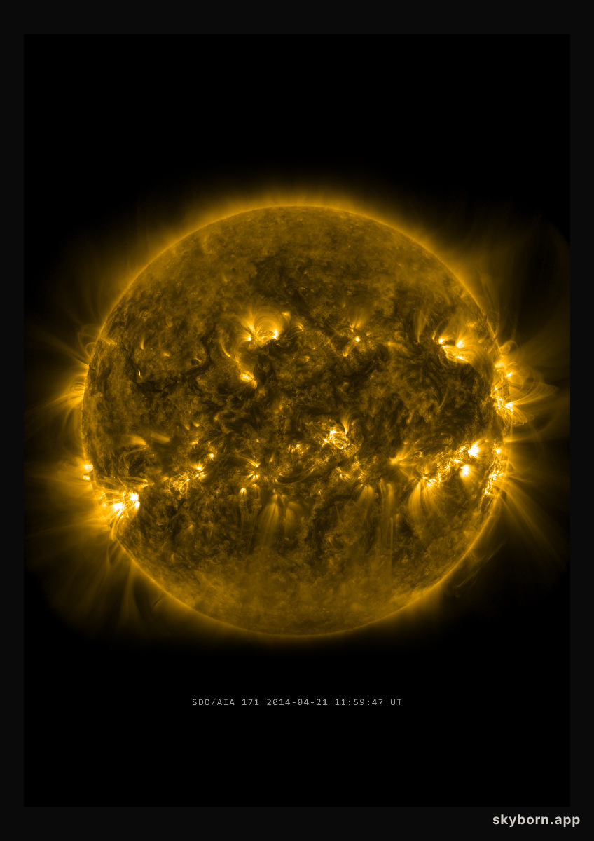 The Sun on 21 April 2014