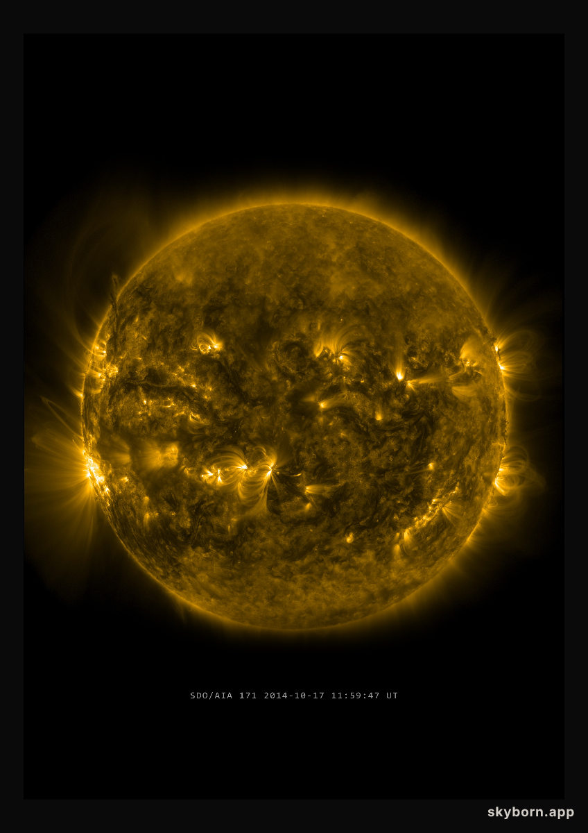 The Sun on 17 October 2014