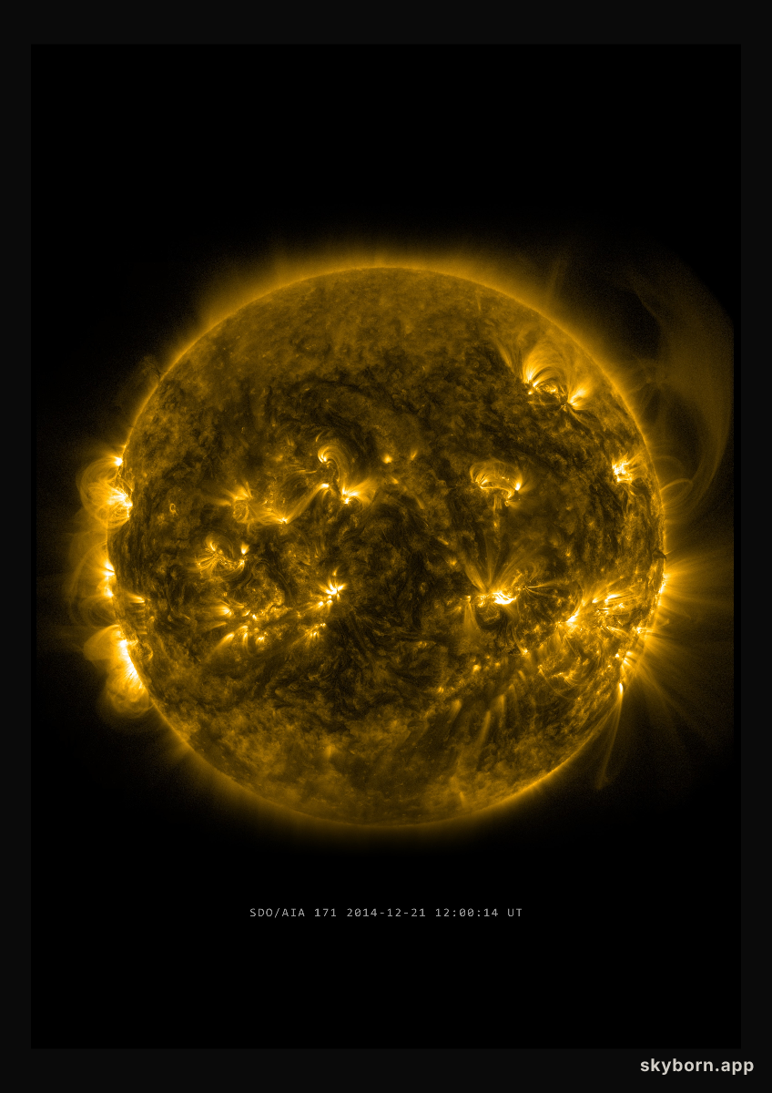 The Sun on 21 December 2014