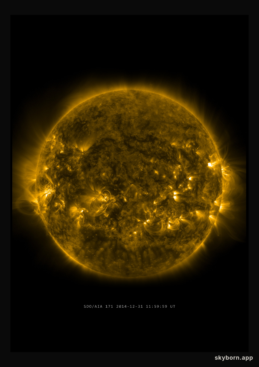 The Sun on 31 December 2014