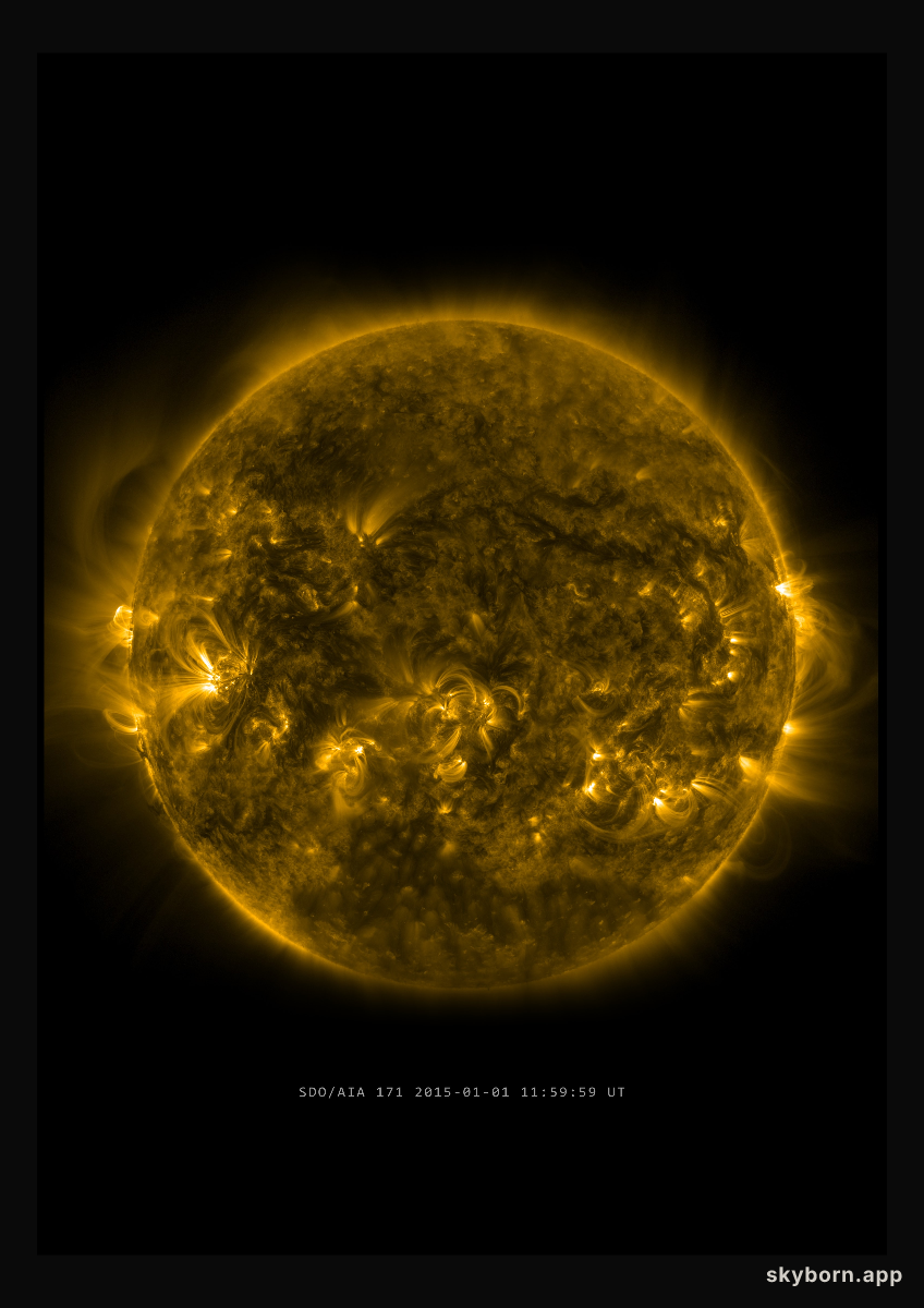 The Sun on 1 January 2015