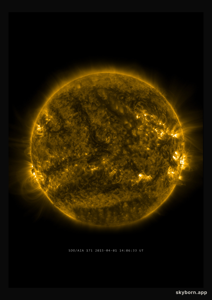 The Sun on 1 April 2015