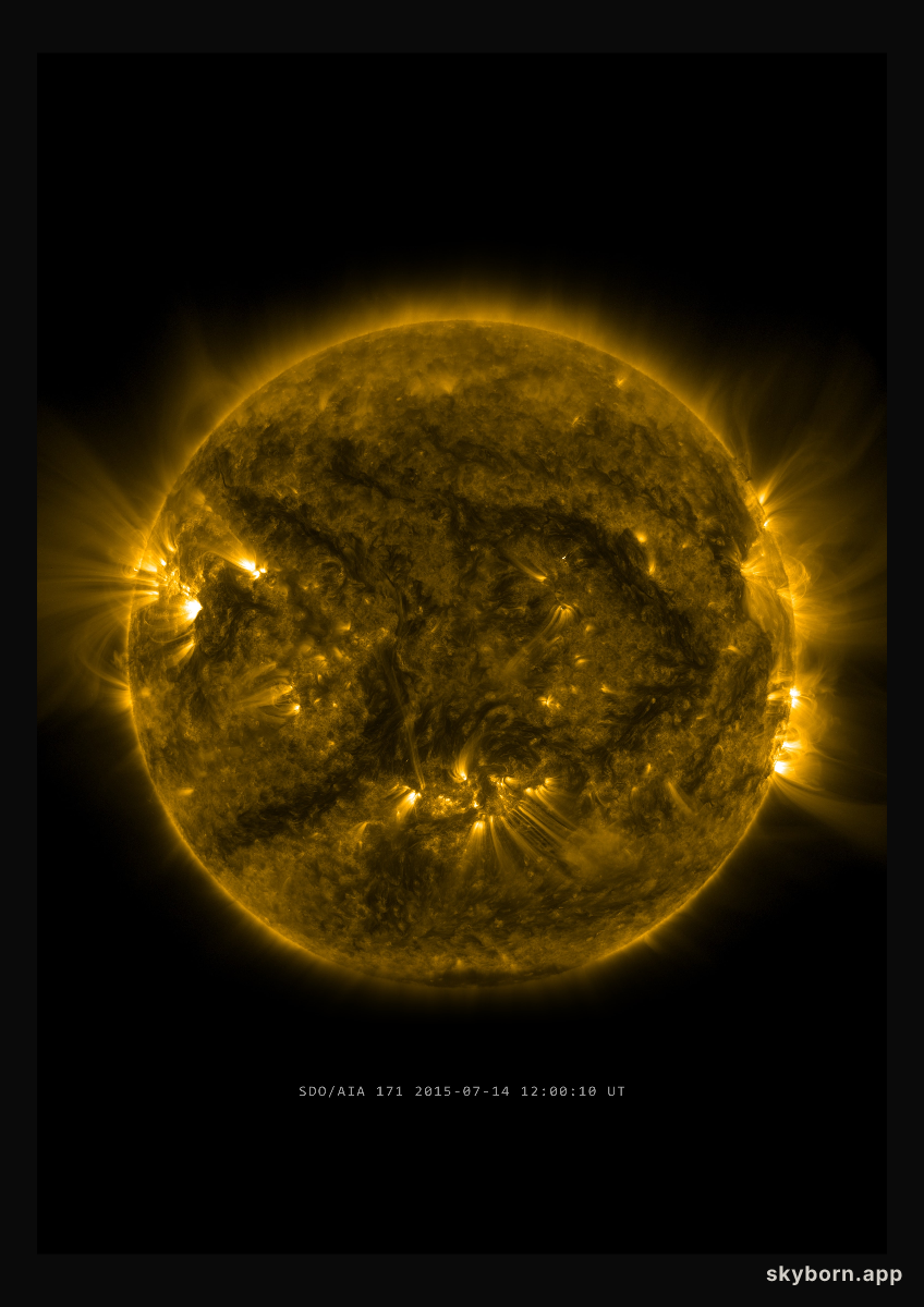 The Sun on 14 July 2015