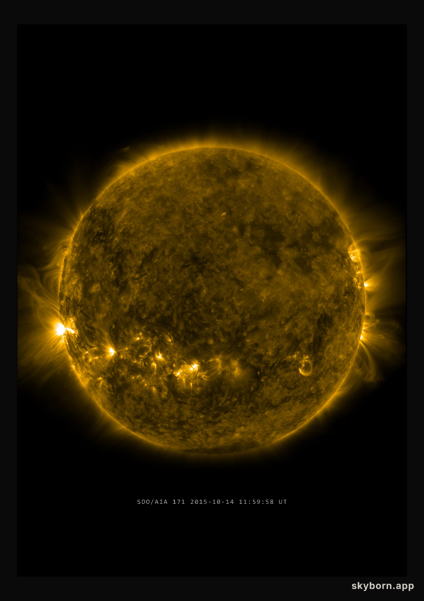 The Sun on 14 October 2015