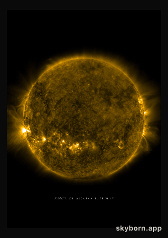 The Sun on 14 October 2015