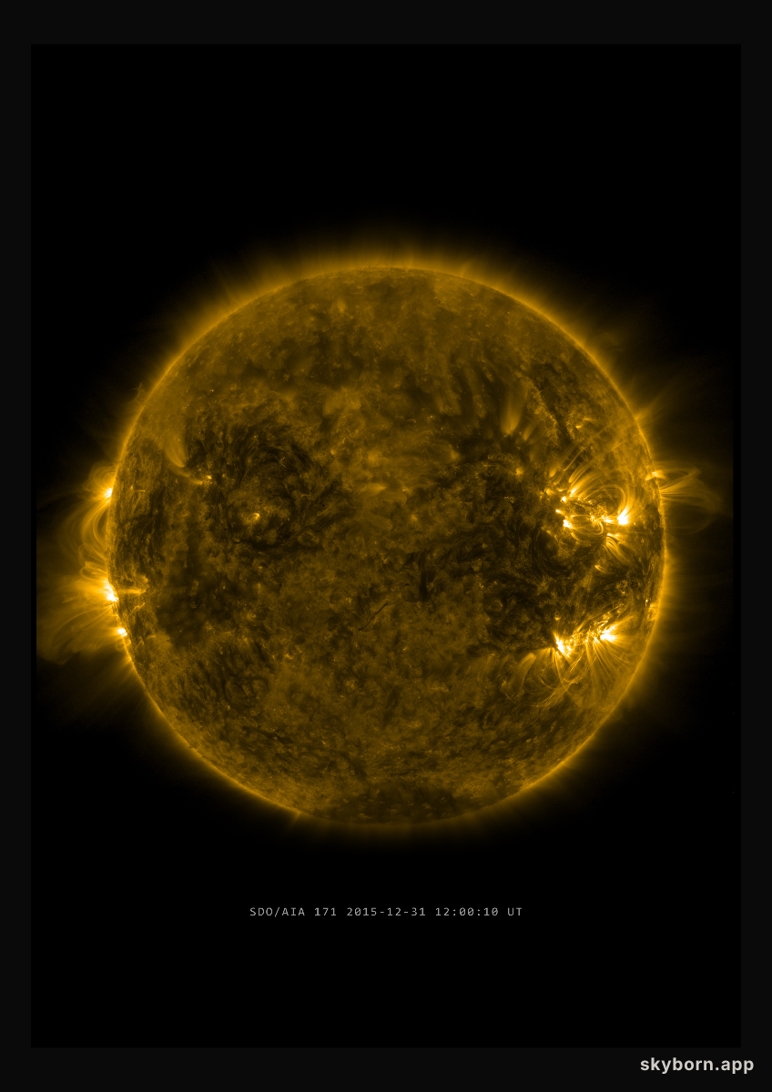 The Sun on 31 December 2015