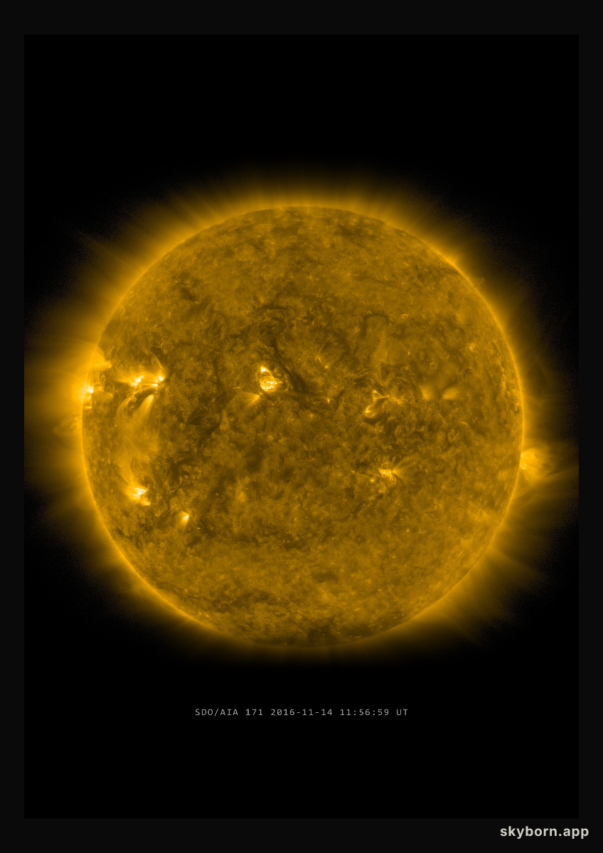 The Sun on 14 November 2016