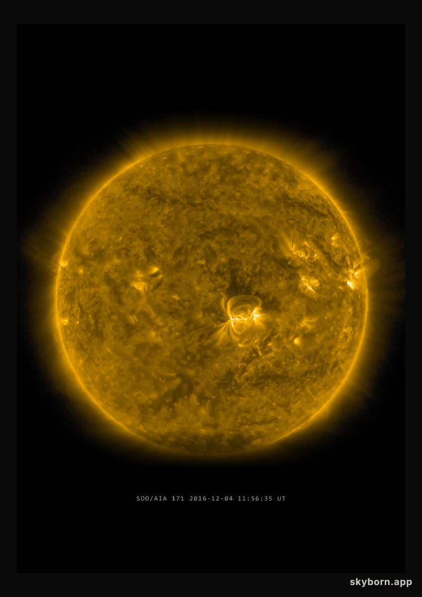 The Sun on 4 December 2016