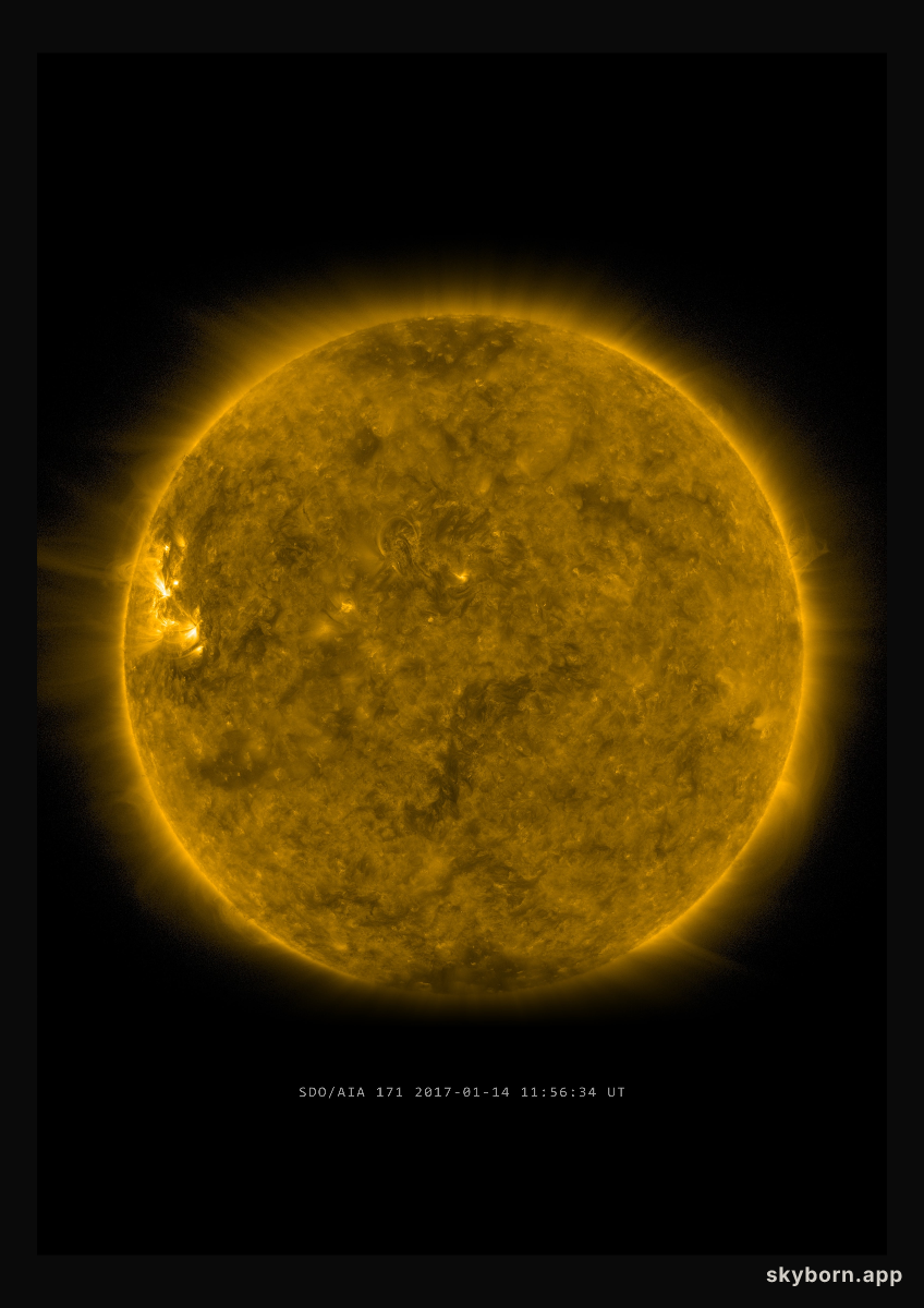 The Sun on 14 January 2017