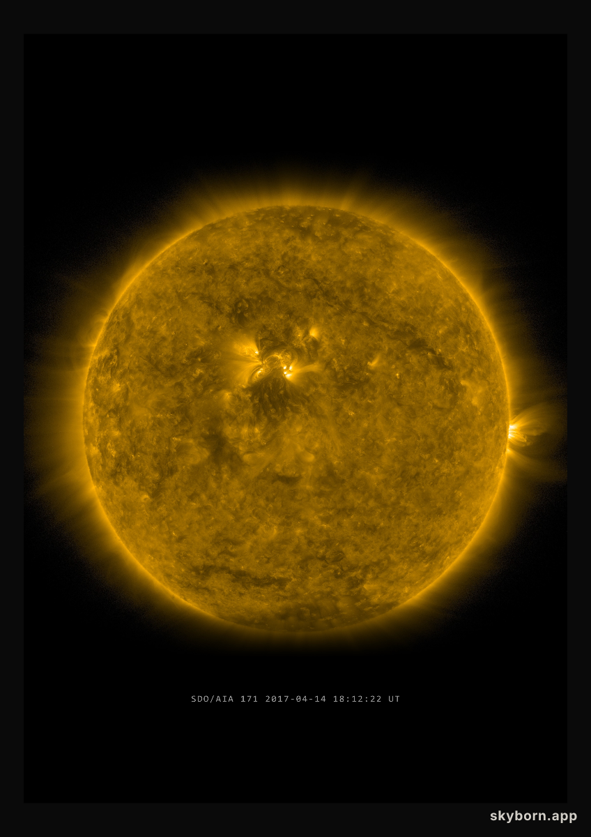 The Sun on 14 April 2017