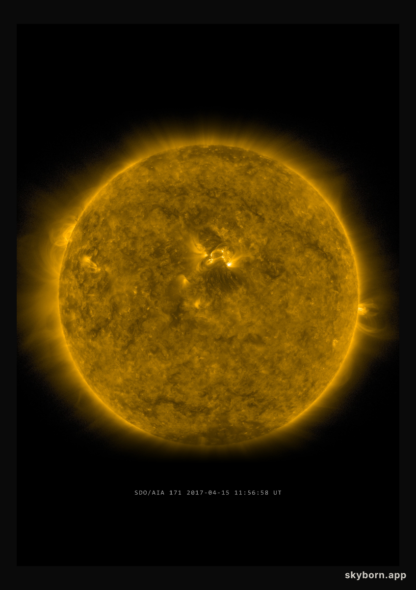 The Sun on 15 April 2017
