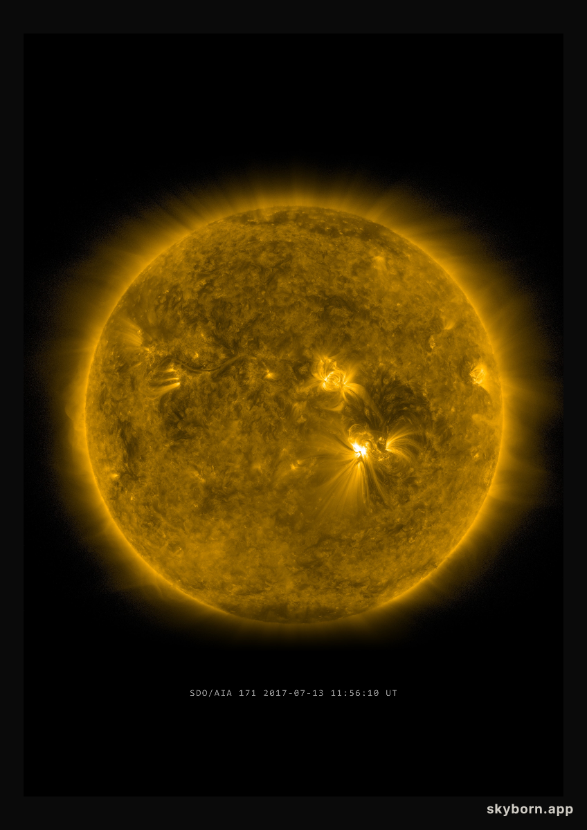 The Sun on 13 July 2017