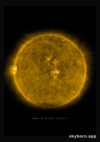 The Sun on 24 July 2017