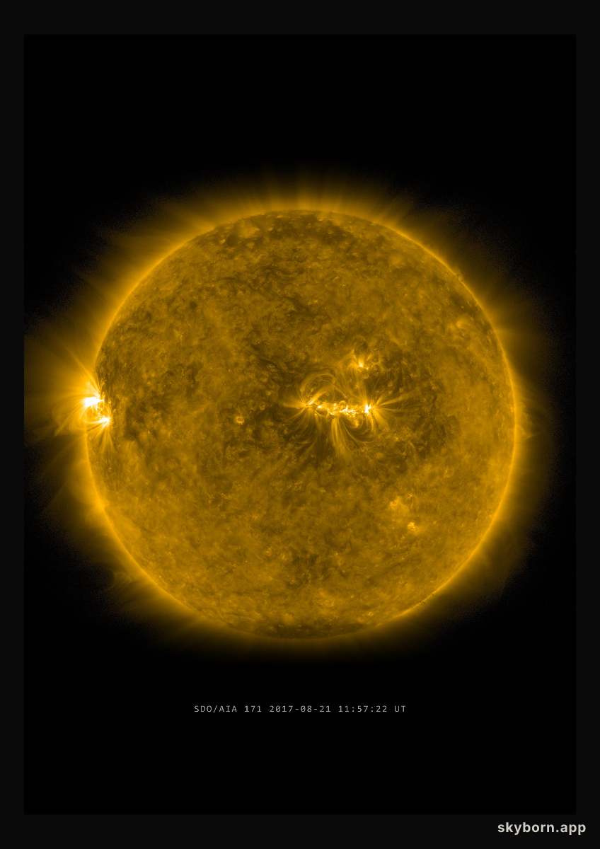 The Sun on 21 August 2017
