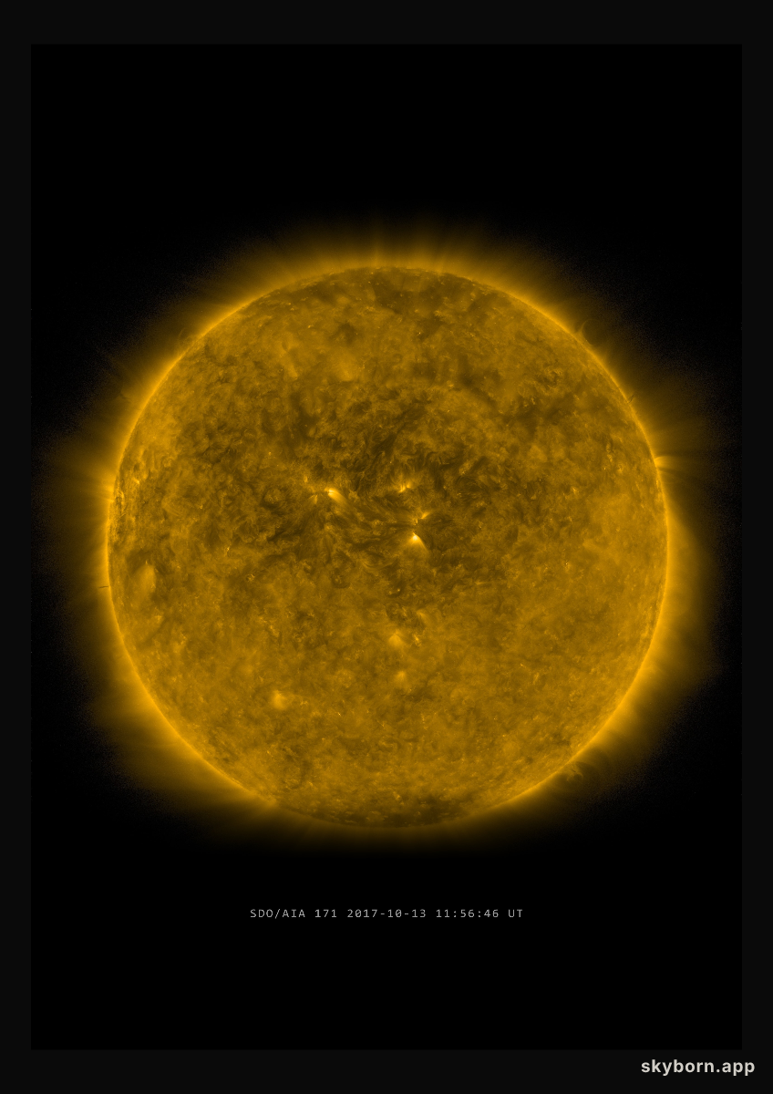The Sun on 13 October 2017