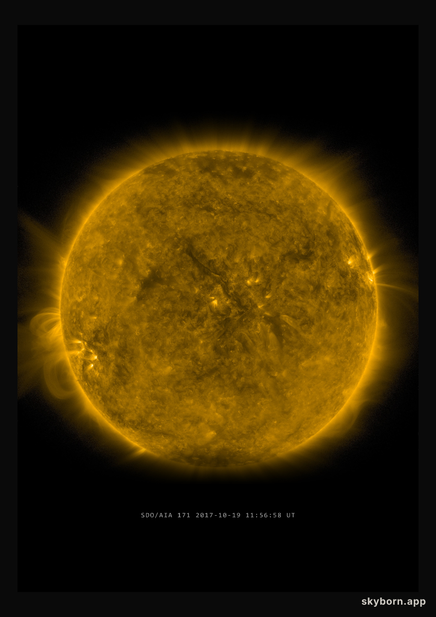 The Sun on 19 October 2017