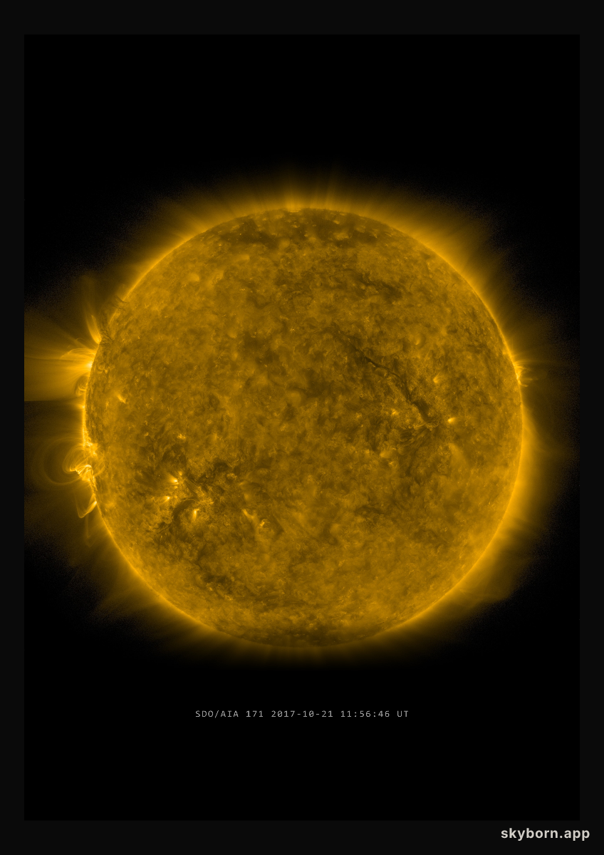 The Sun on 21 October 2017