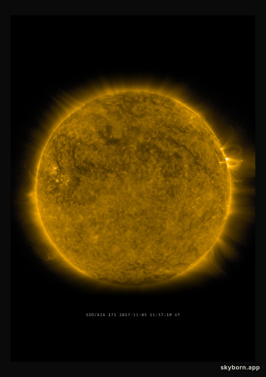 The Sun on 5 November 2017