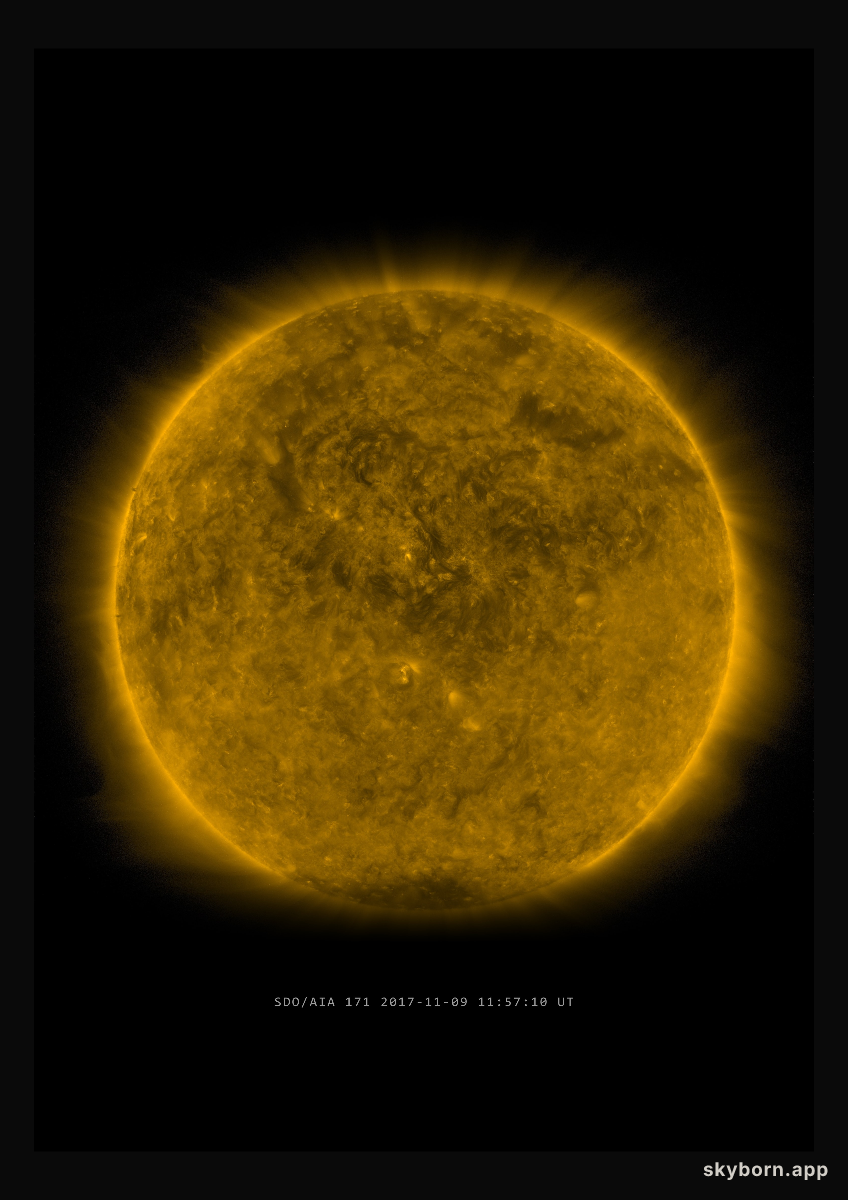 The Sun on 9 November 2017