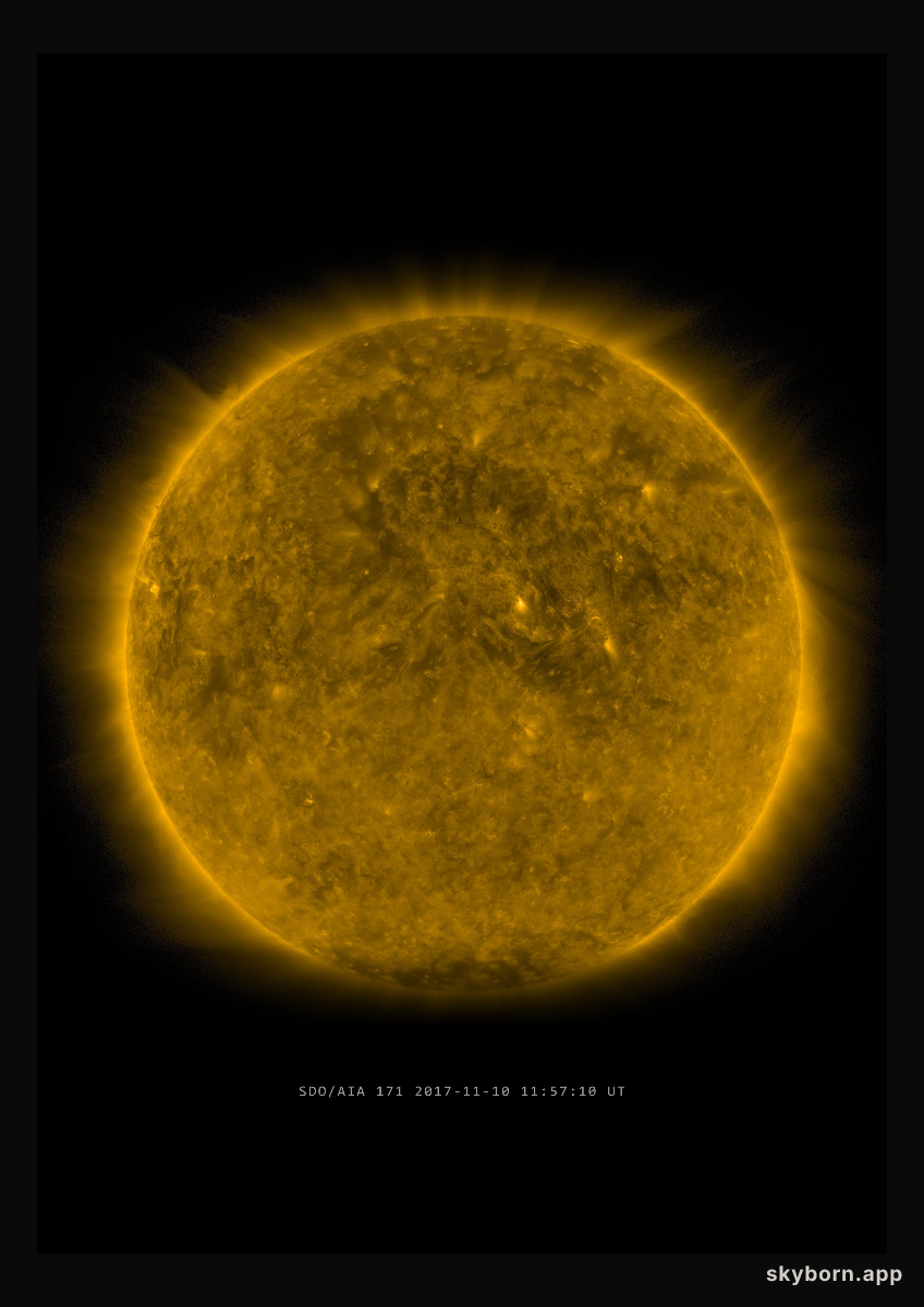 The Sun on 10 November 2017