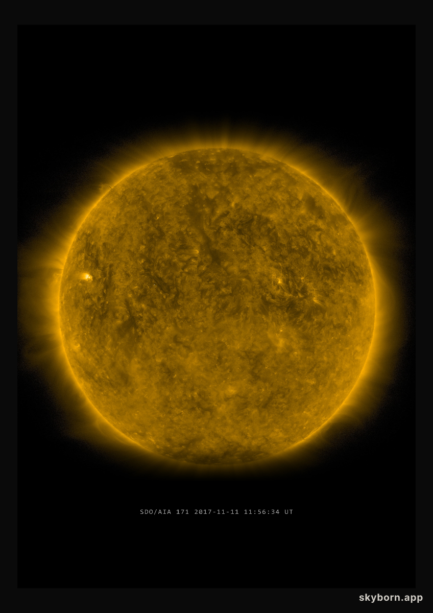 The Sun on 11 November 2017