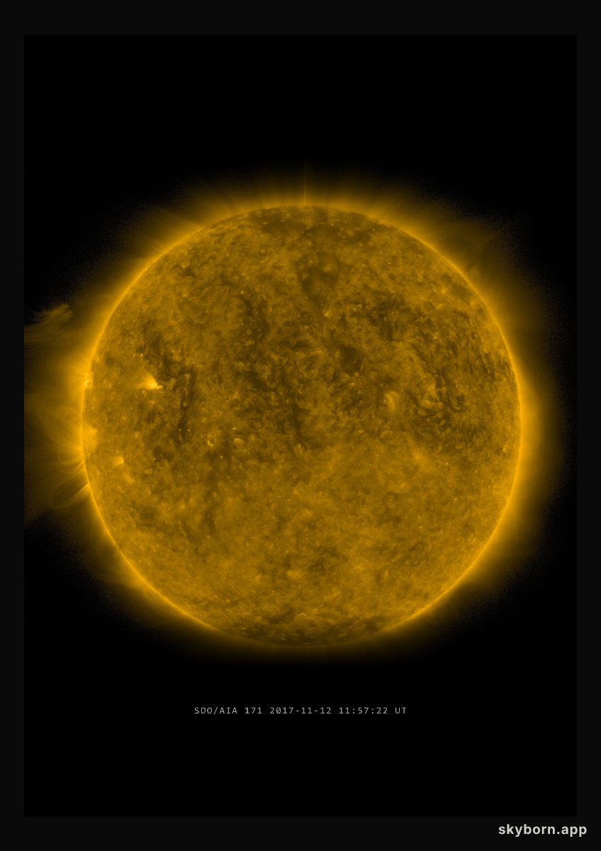 The Sun on 12 November 2017