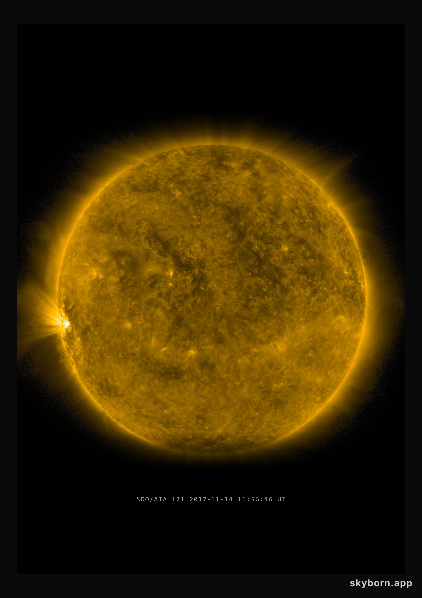 The Sun on 14 November 2017