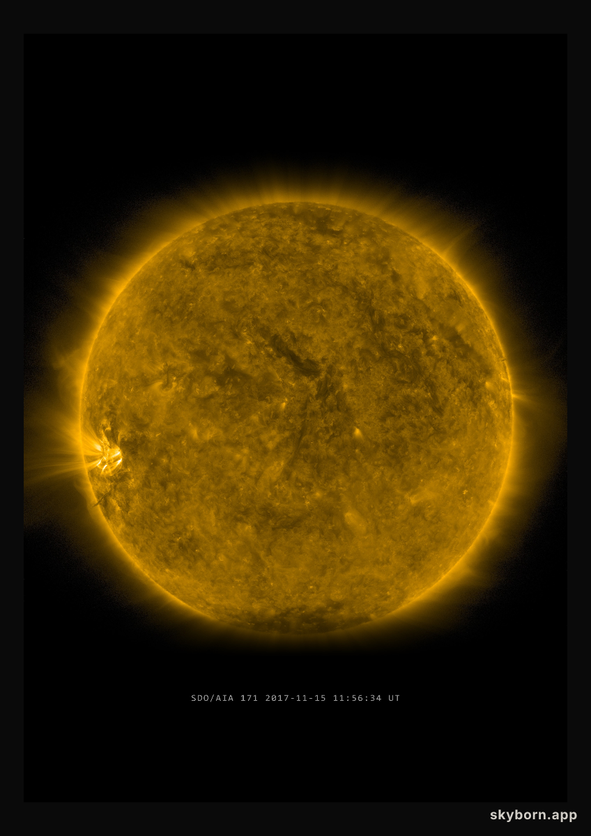 The Sun on 15 November 2017
