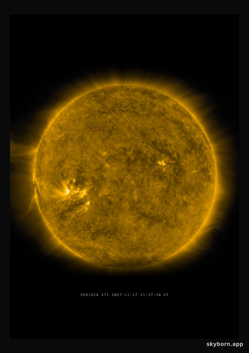 The Sun on 17 November 2017