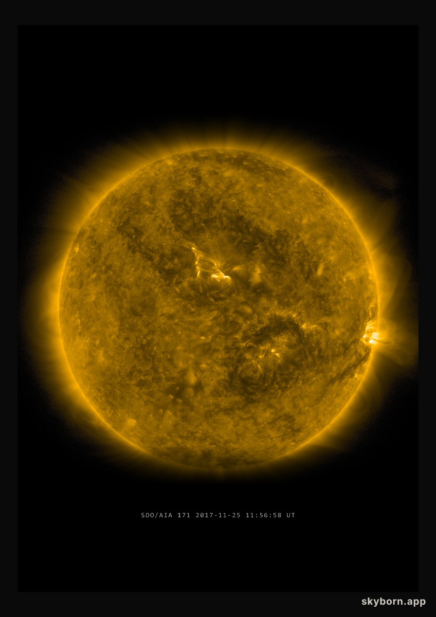 The Sun on 25 November 2017