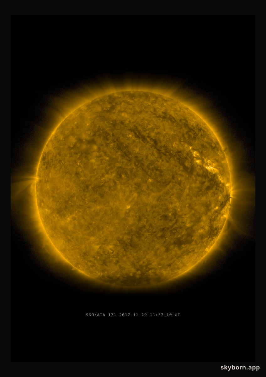 The Sun on 29 November 2017